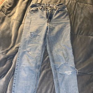 Vintage 512 slim fit tapered mom jeans